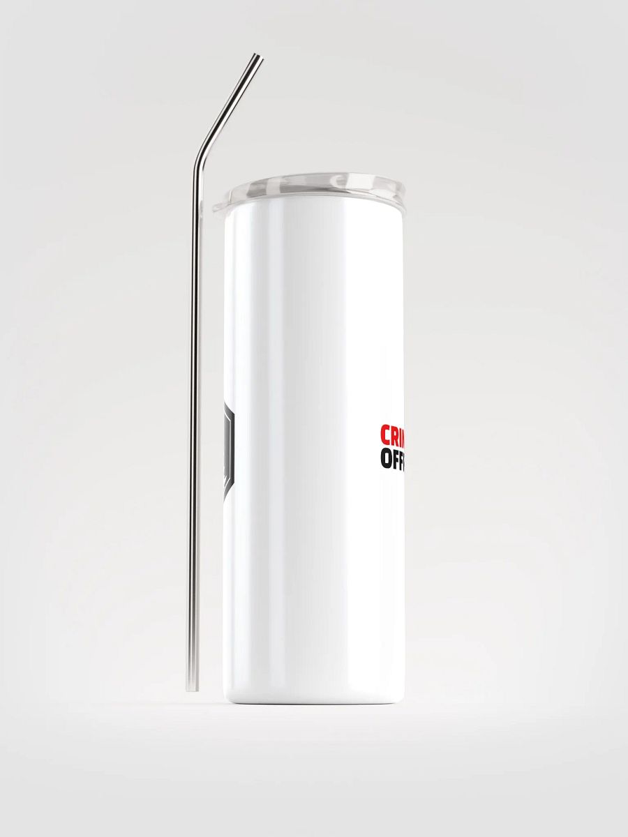 20oz Stainless Steel Tumbler W/ Straw product image (1)