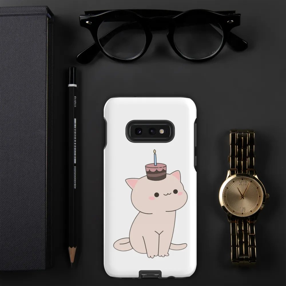 Lil Birthday Cat Tough Case for Samsung® product image (38)