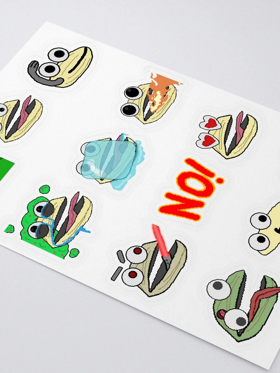 Jombie's Clam Stickers - Set #2 product image (3)