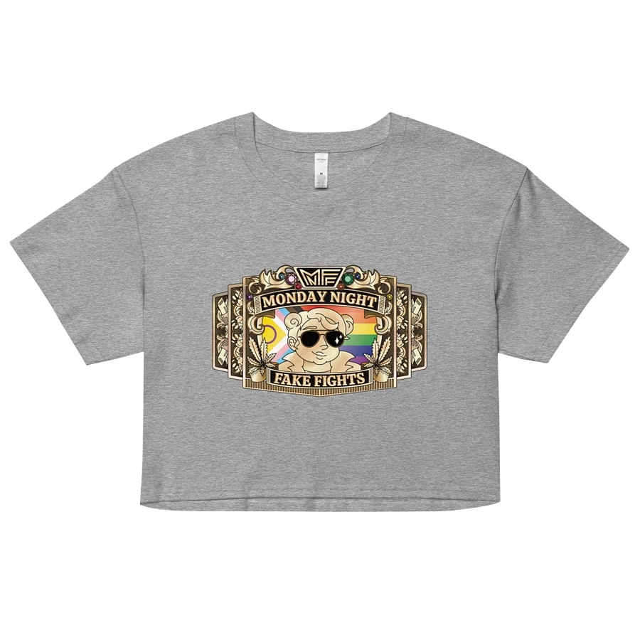 MNFF CHamp Belt Full Color Crop Top T-shirt product image (77)