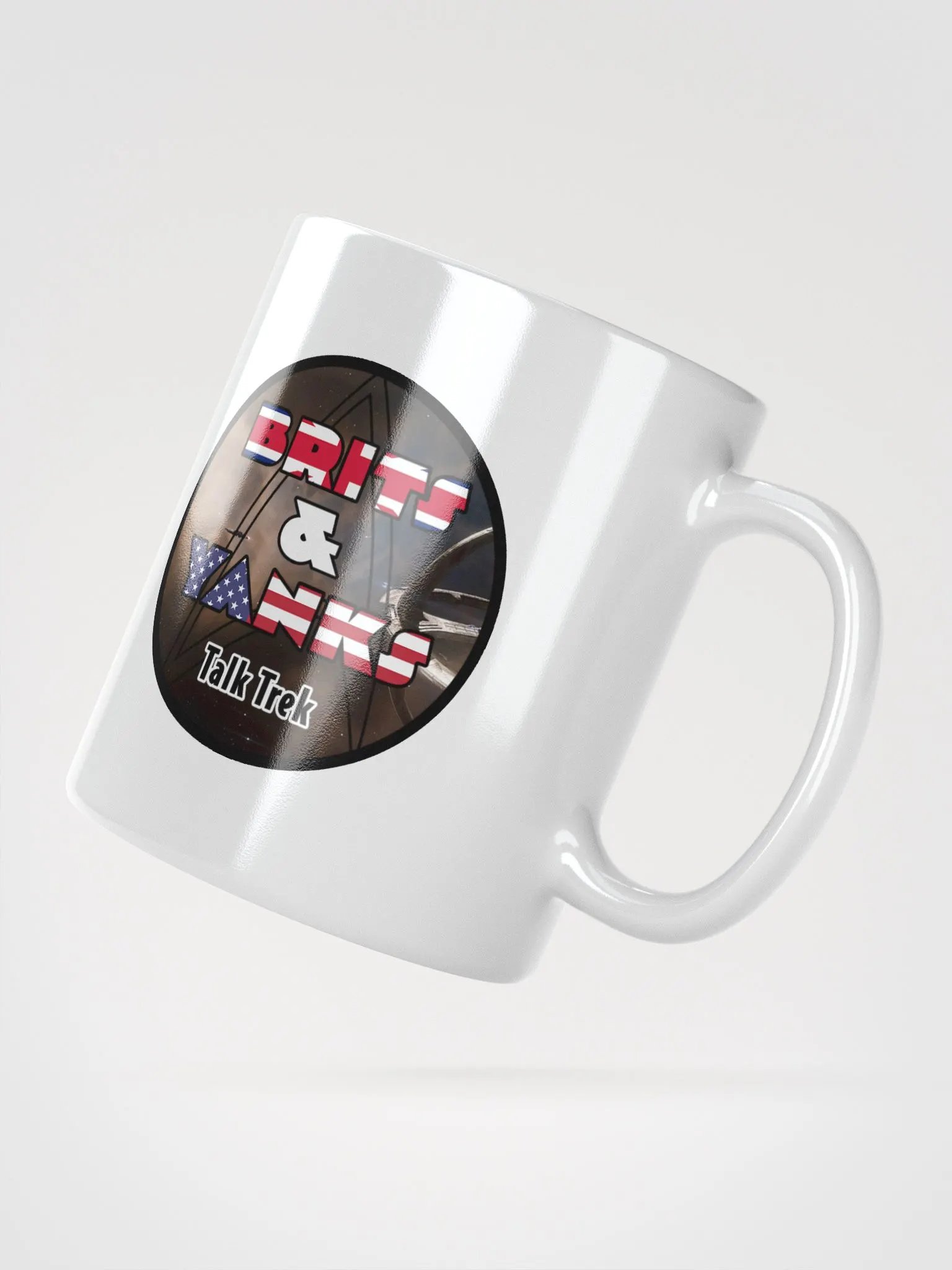 Brits & Yanks Talk Trek Podcast - Mug product image (2)