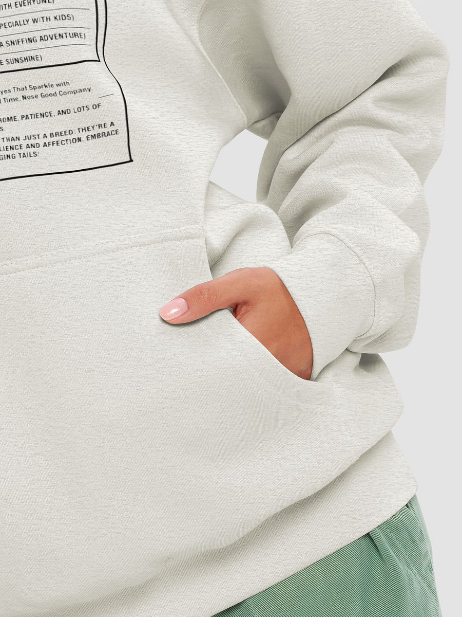 Potcake Nutrition Facts Lable Hoodie product image (16)