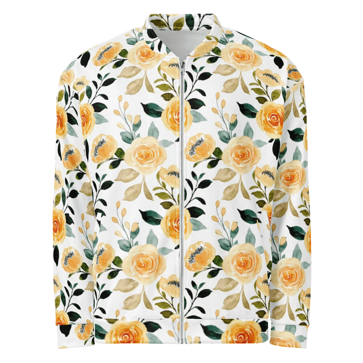Yellow Rose Delight Bomber jacket product image (1)