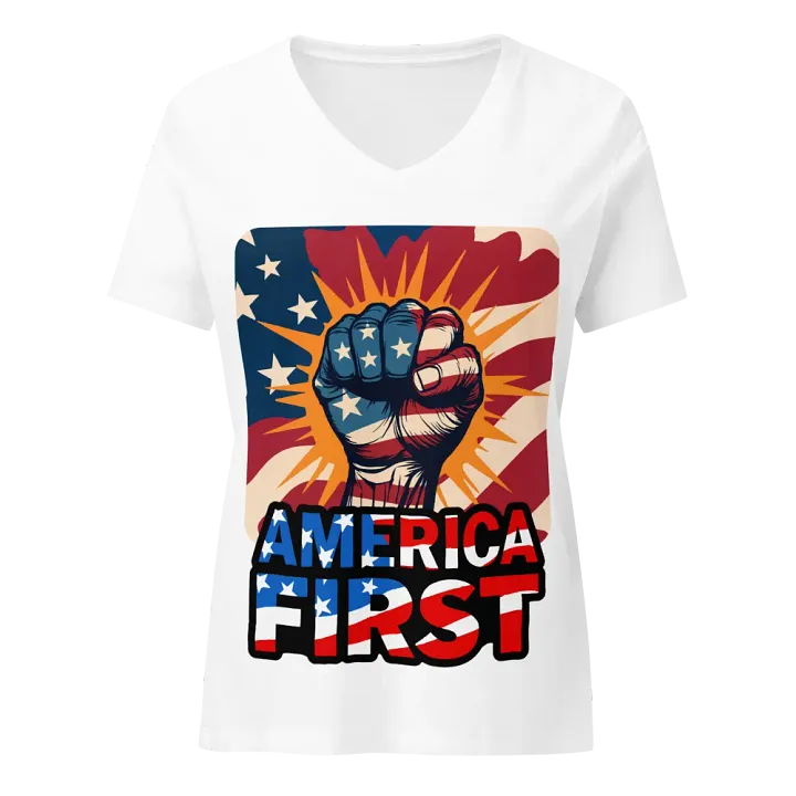 Women's T-Shirt: America First product image (1)