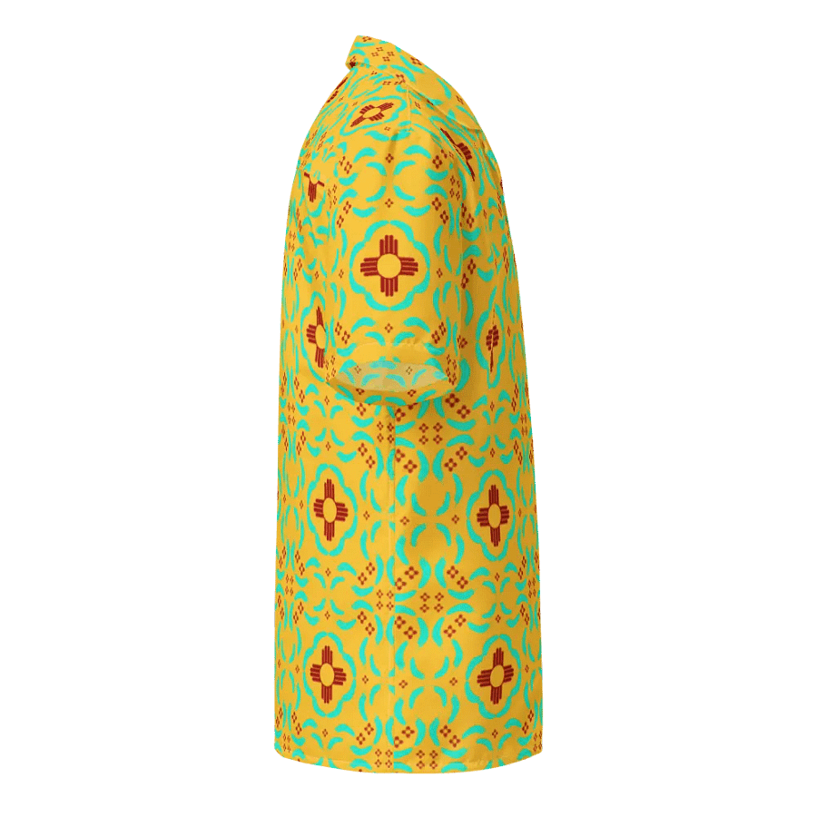 New Mexico Zia Feather Hawaiian Shirt product image (12)