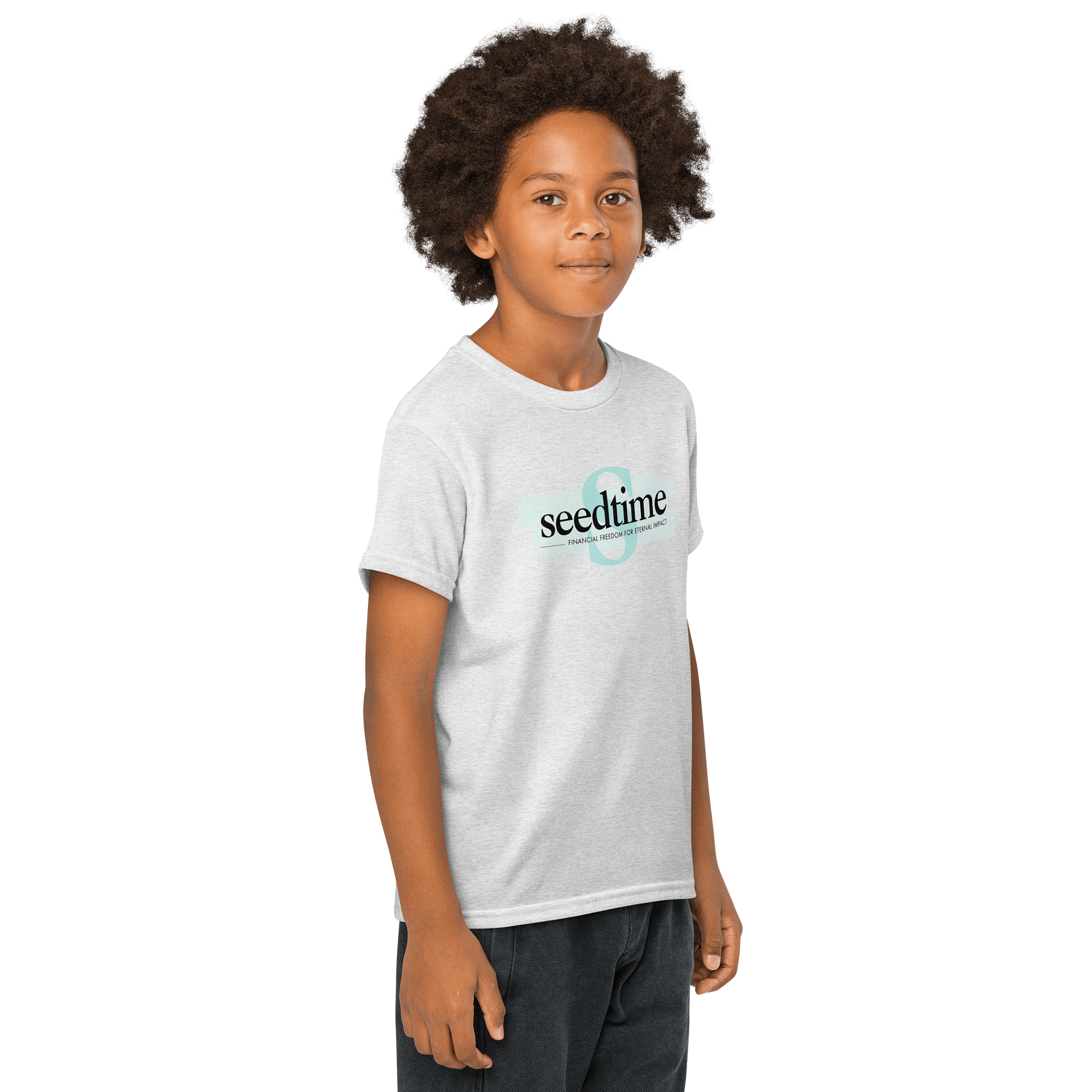 SeedTime Logo/In God We Trust Kids shirt product image (3)