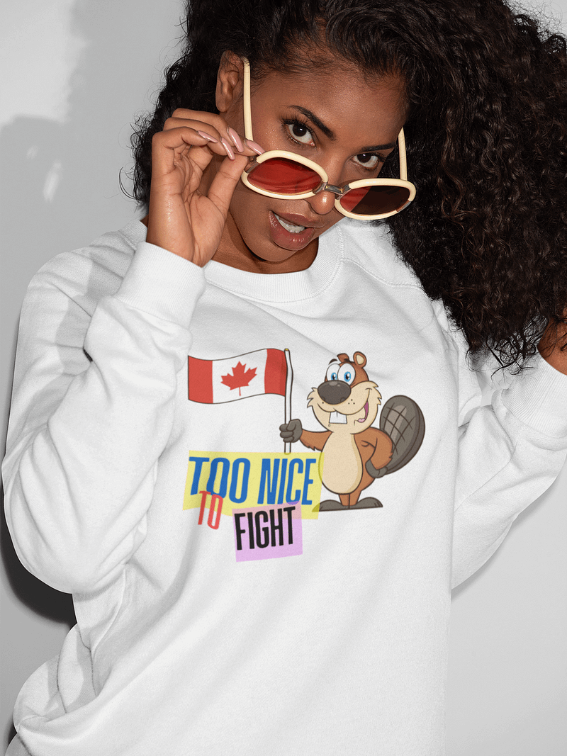 Canadian Beaver Flag Sweatshirt
