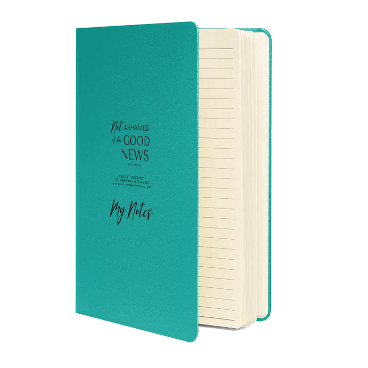 'Not Ashamed of the Good News' Hardcover Notebook product image (42)