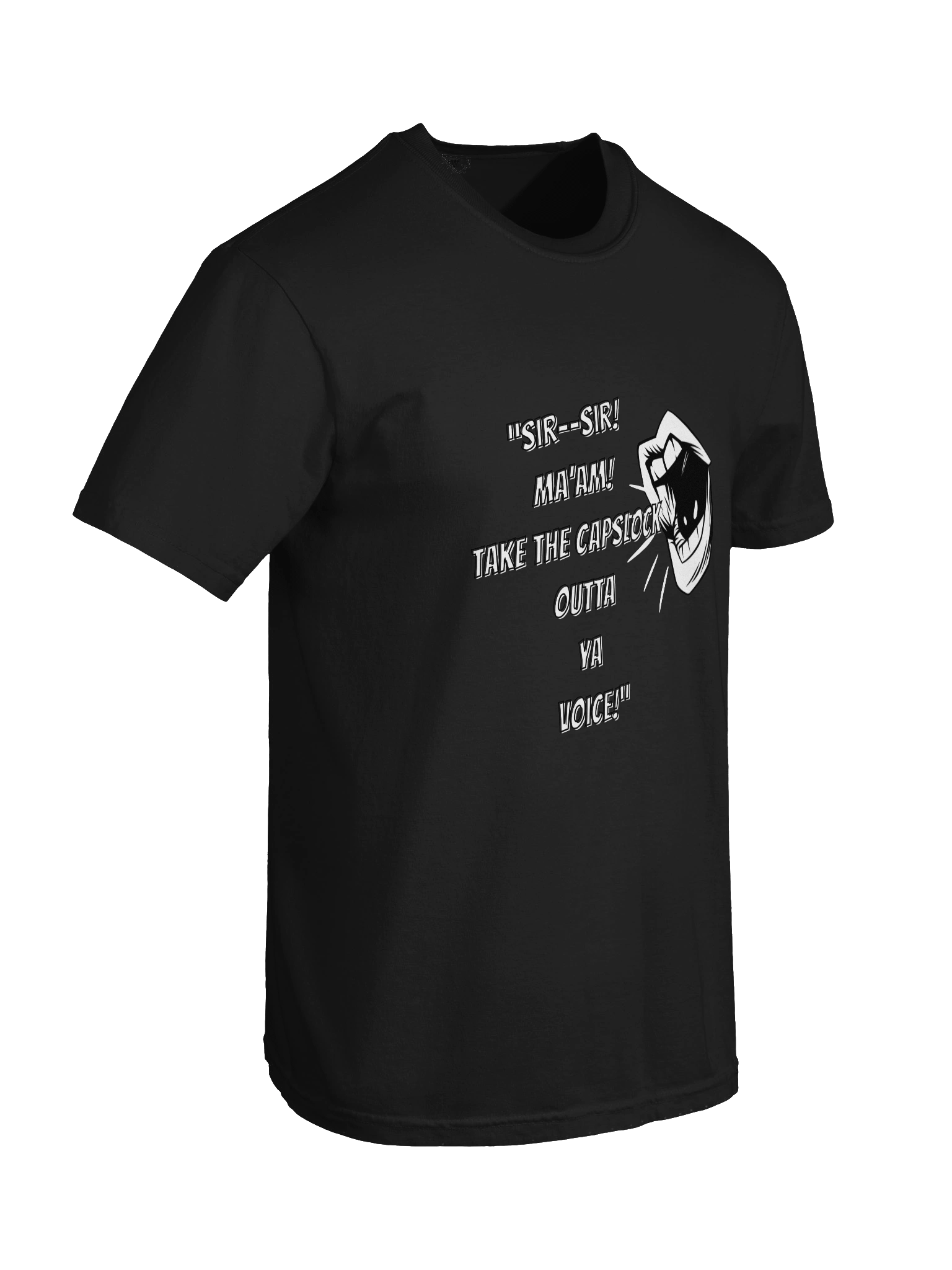 "Take The Caps Off" Dark Dyed T-shirt product image (45)