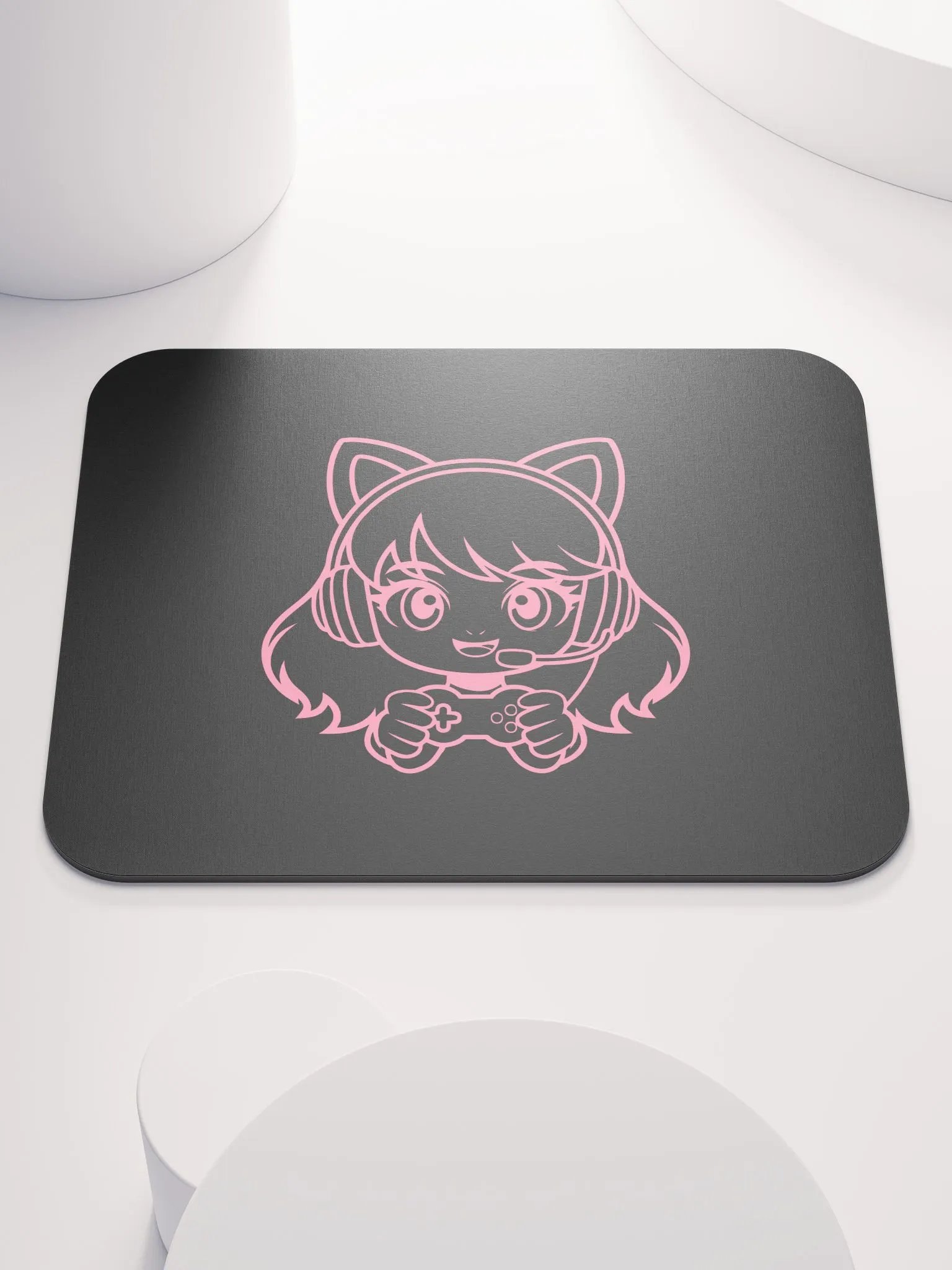 🎮 Gamer Girl Mouse Pad – Precision, Power & Pink Vibes! 💖 product image (2)