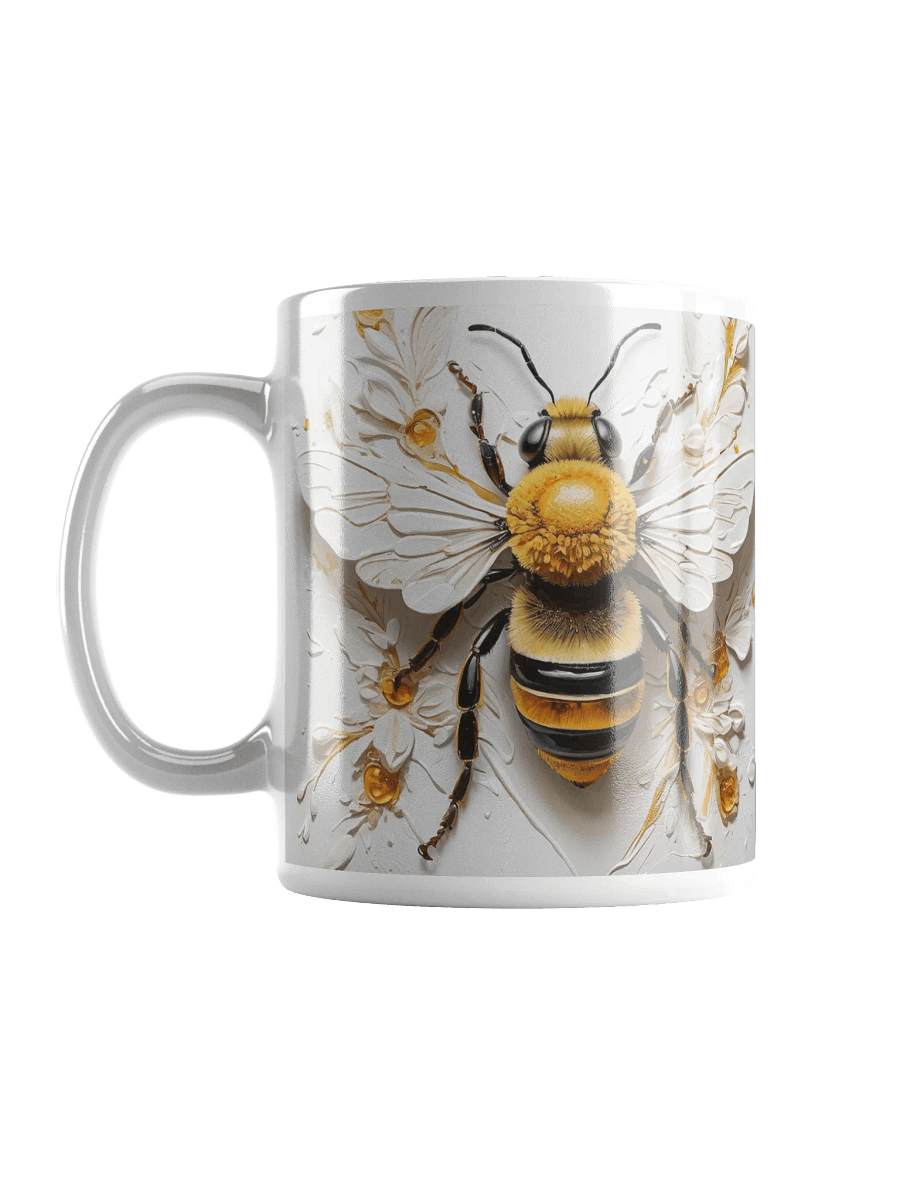 Bee’s Flight Ceramic Mug product image (6)