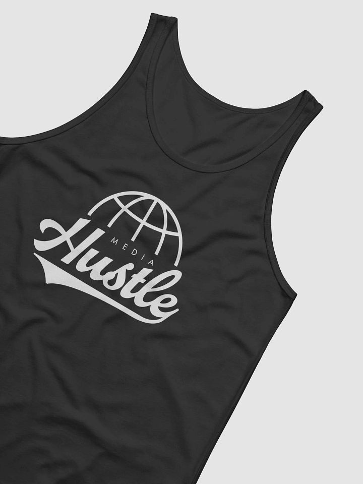 Media Hustle White Logo Tank Top product image (4)