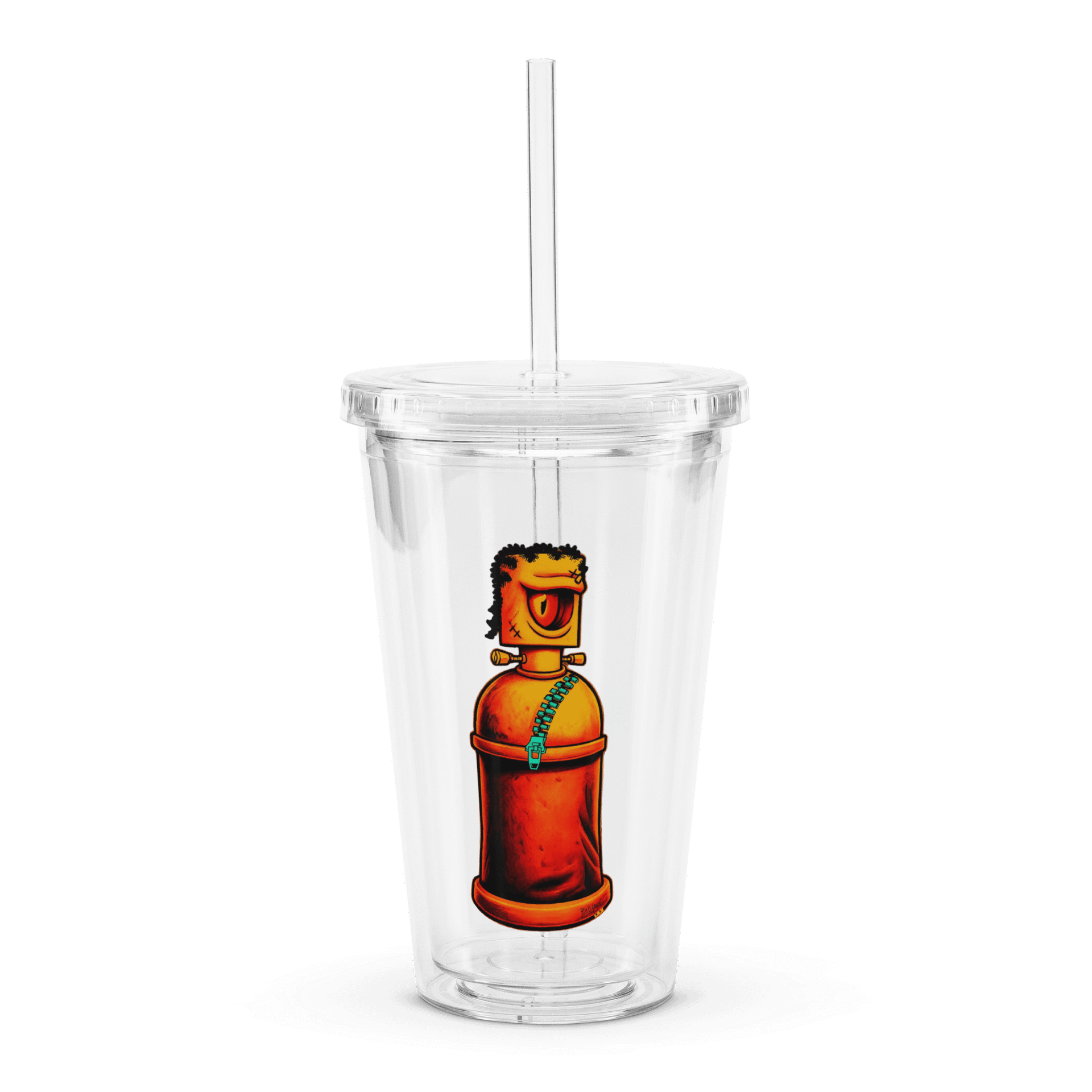 Fierce Gas Cylinder Double Wall Tumbler .......Spraycan product image (1)