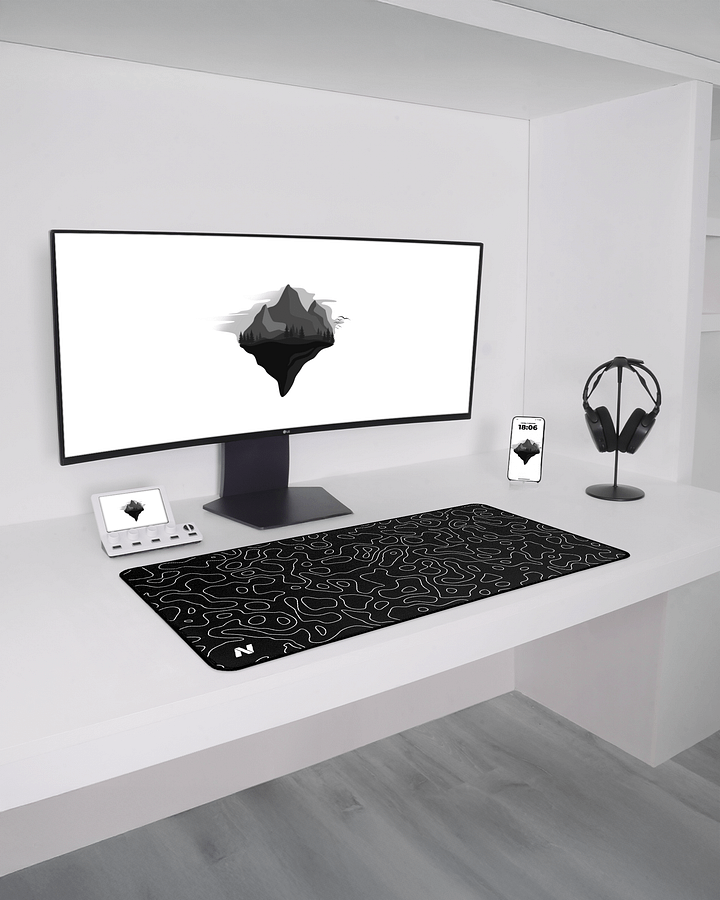DARK TOPO MOUSEPAD WITH WALLPAPERS product image (2)