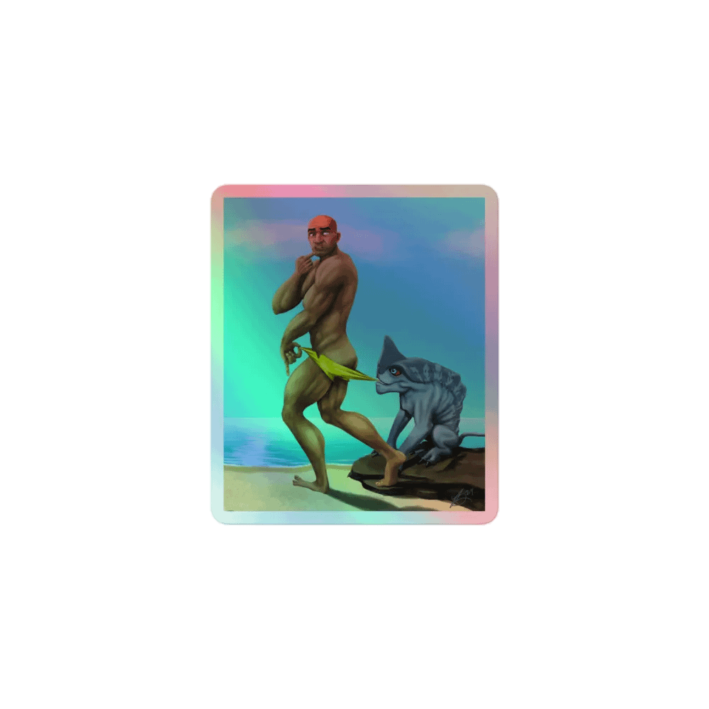Beach Wrecker Holo Sticker product image (1)