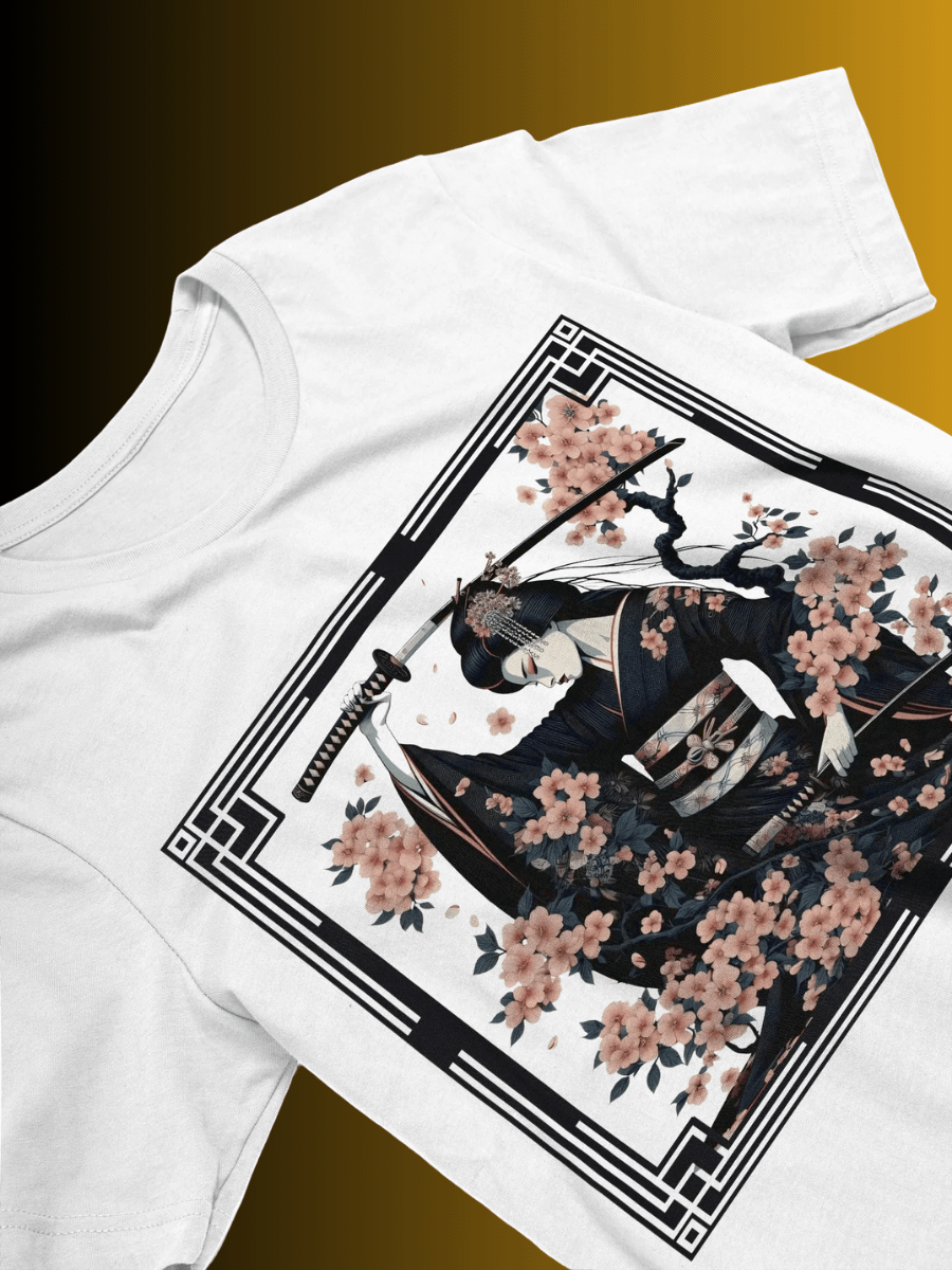 Sakura Samurai Elegance T-Shirt product image (1)