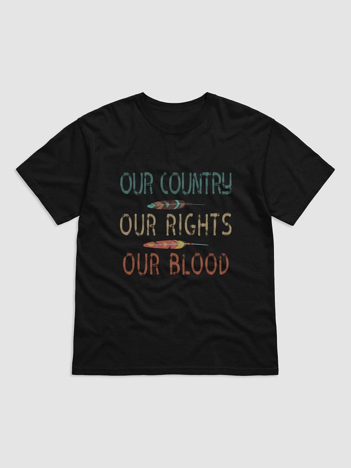 Native American T-Shirt - Our Country, Our Rights. product image (1)