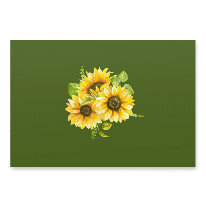 Sunflower Symphony Wrapping Paper Set product image (2)