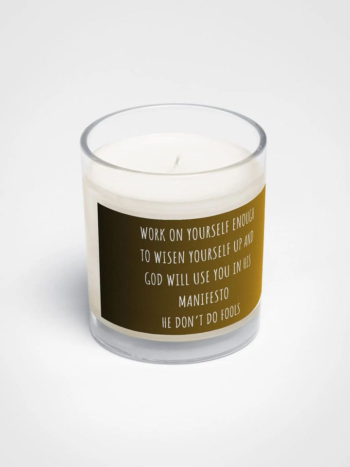 Manifesto Wisdom Soy Candle product image (2)