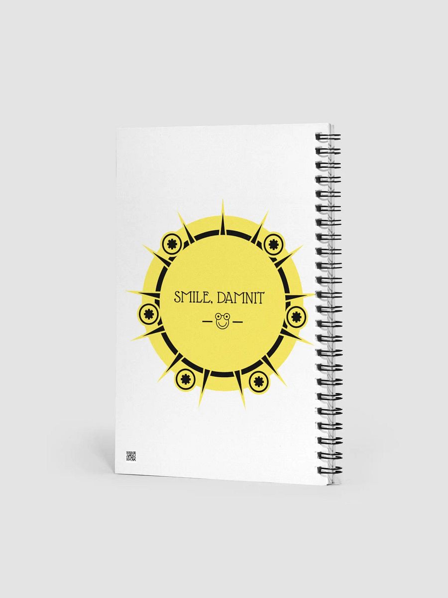 SMILE DAMNIT, Spiral Notebook product image (2)