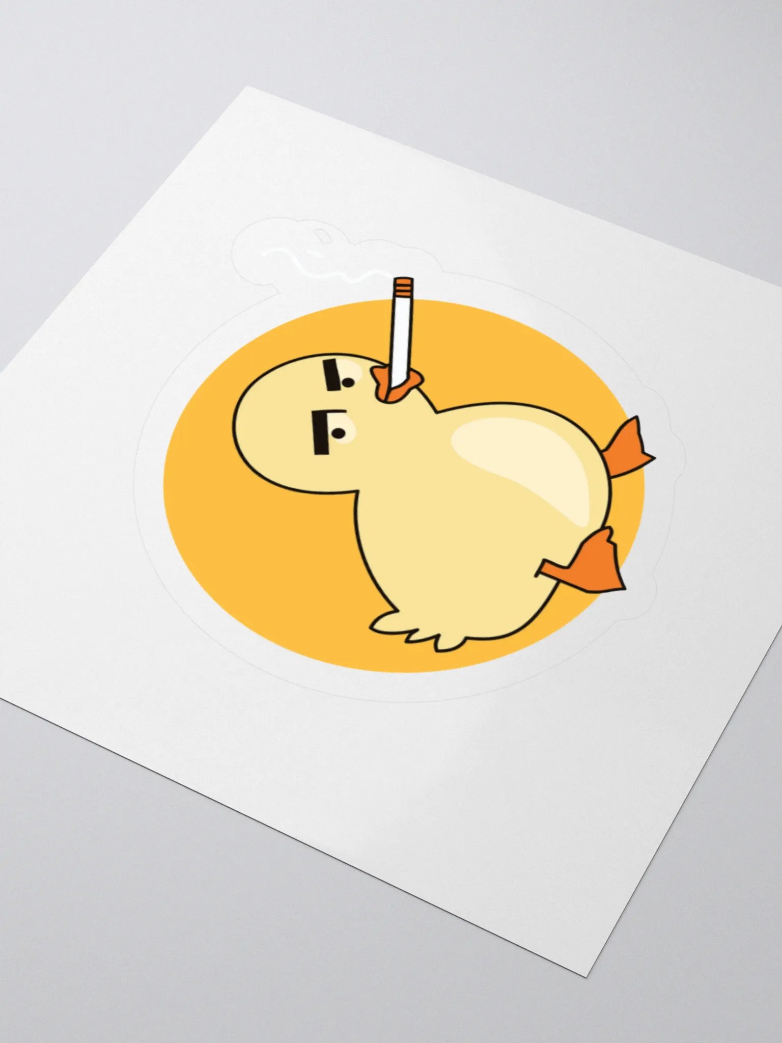 Drag Duck Sticker - For Dark Background product image (8)