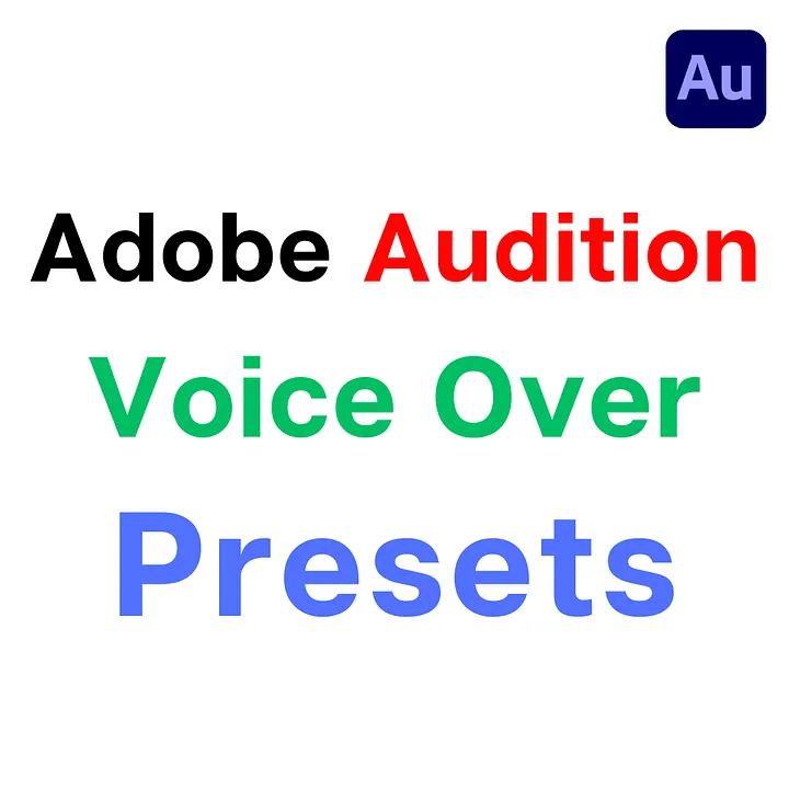 Adobe Audition Presets for Better Voice in 1-Click (Free Demo available) product image (1)