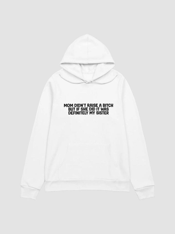 White Raised Sister Hoodie product image (1)