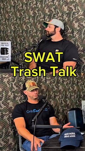 Travis talks about trash talk on SWAT. Go check out Steve’s blades @ronfeldtknives Check out episode 44 with Senior Officer S...