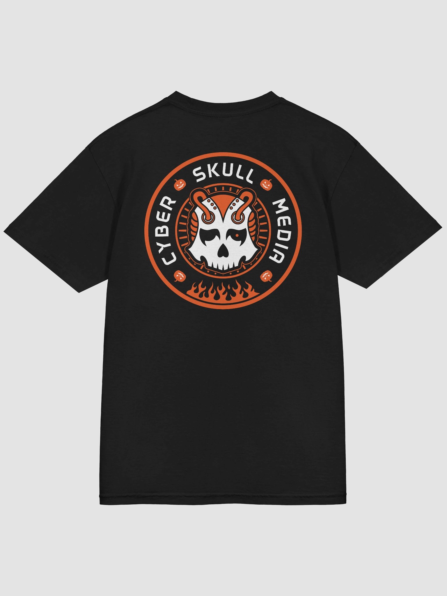 Cyber Skull Halloween 2025 Logo Tee v2 (Premium) product image (4)