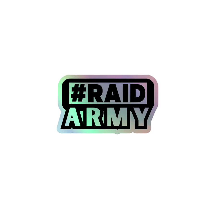 #RaidArmy Sticker product image (2)