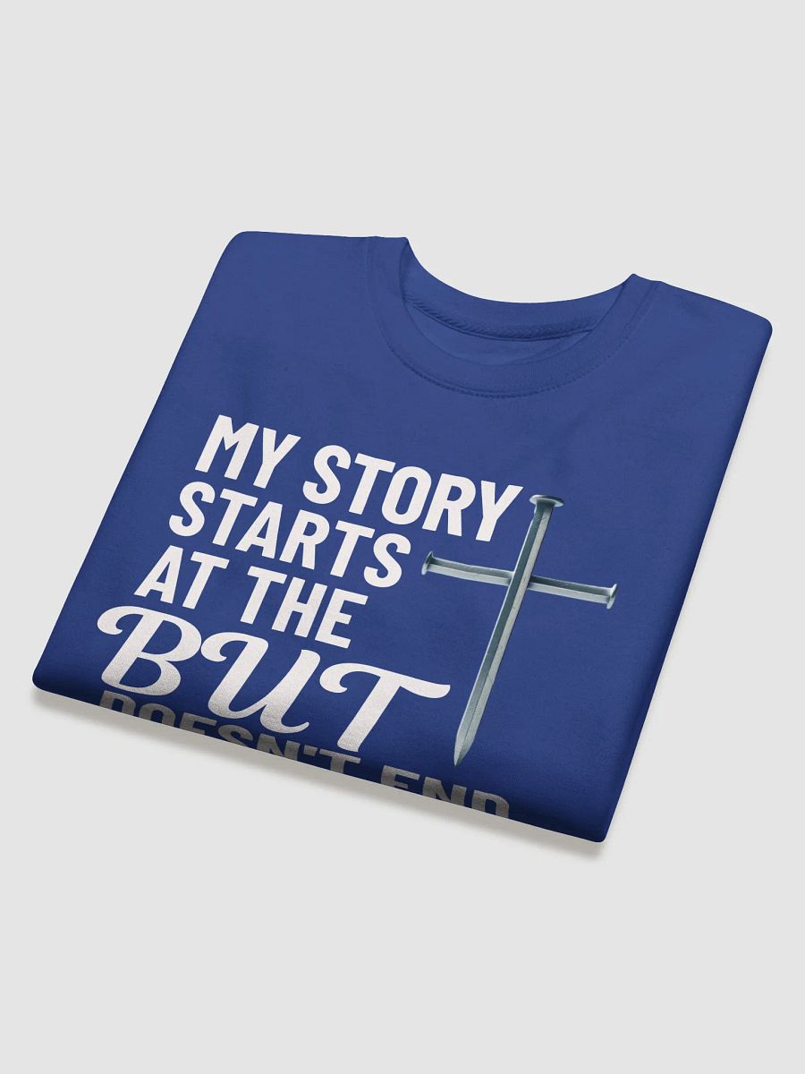 My Story Starts at the Cross – Faith Journey Sweatshirt product image (22)