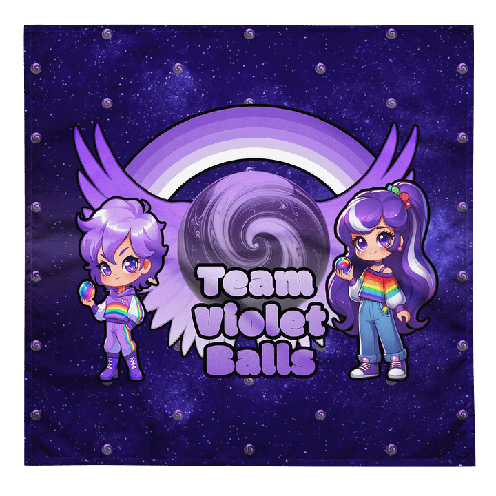 Team Violet Ball Rag product image (1)