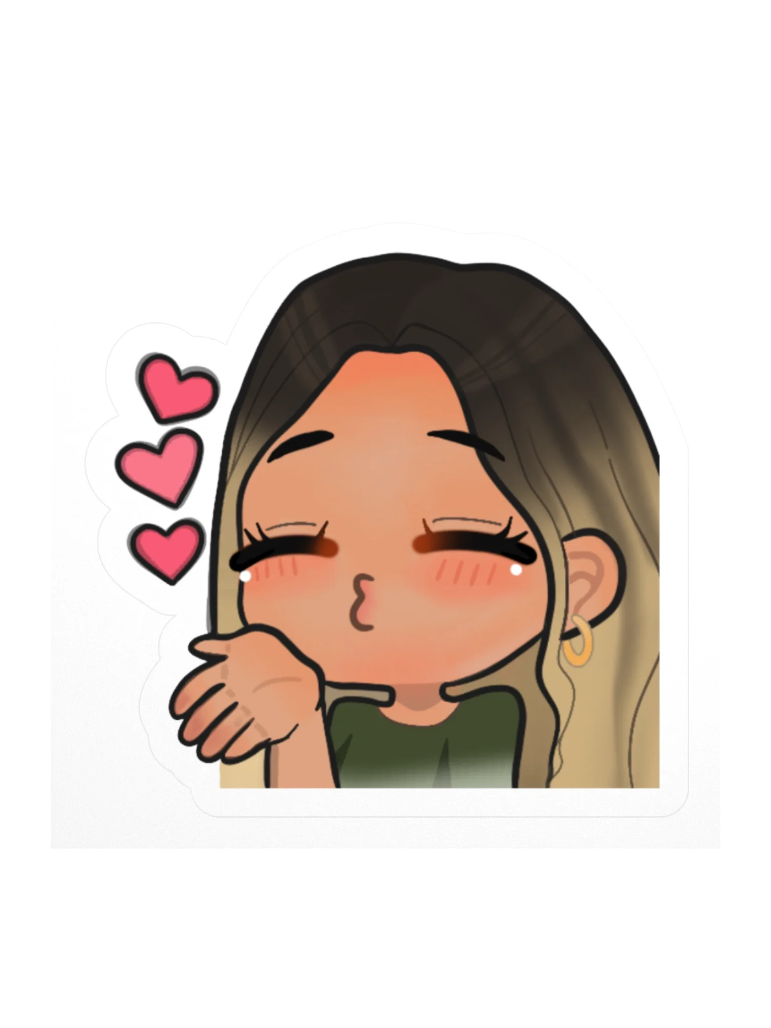 Anna Hearts Sticker product image (1)