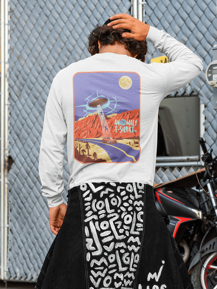 Desert UFO Abduction Long Sleeve T-Shirt product image (1)