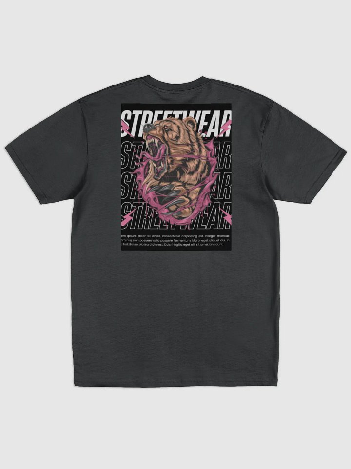 Roaring Streetwear Bear Graphic Tee product image (2)