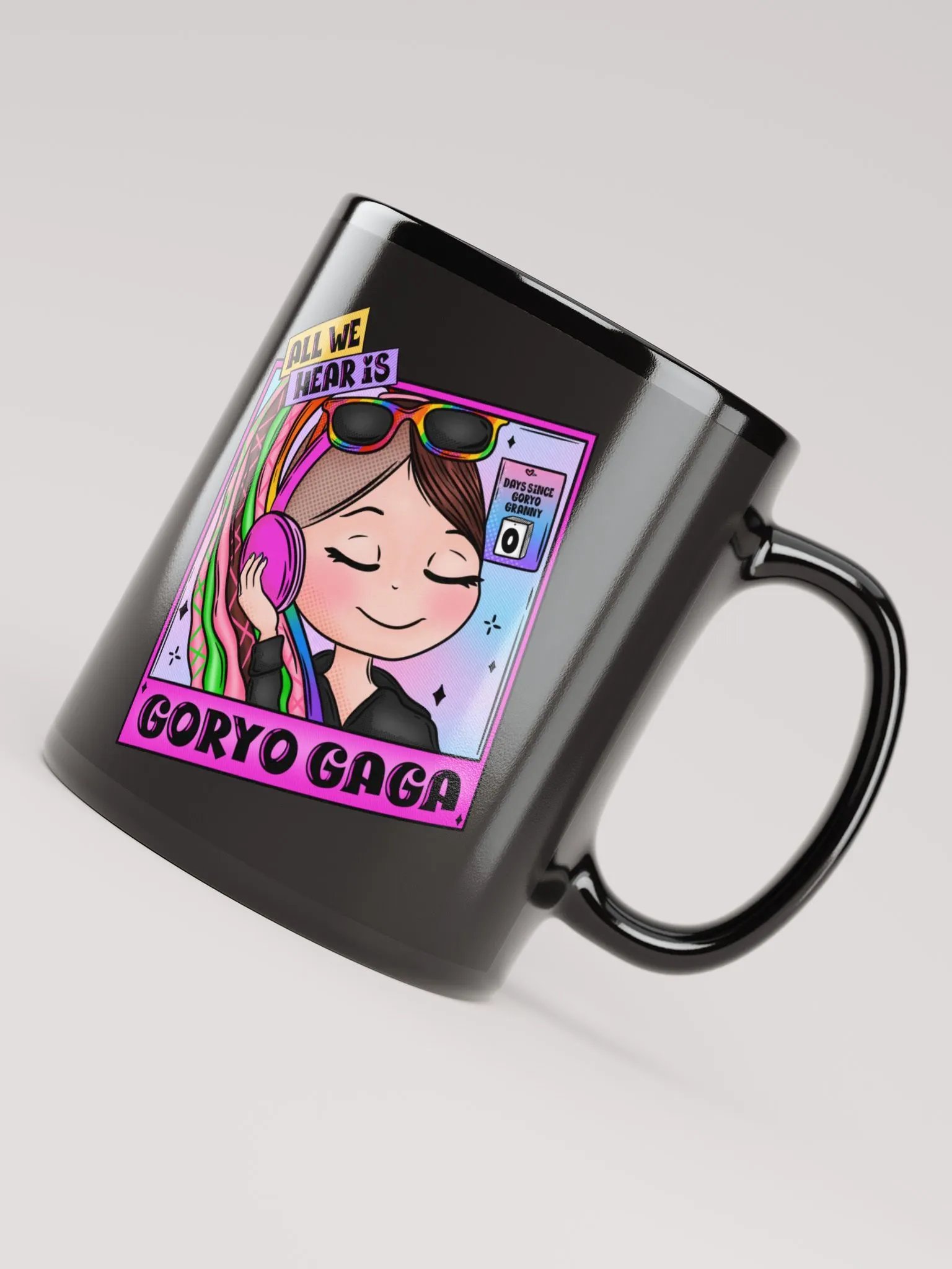 Goryo Gaga Mug (black) product image (8)