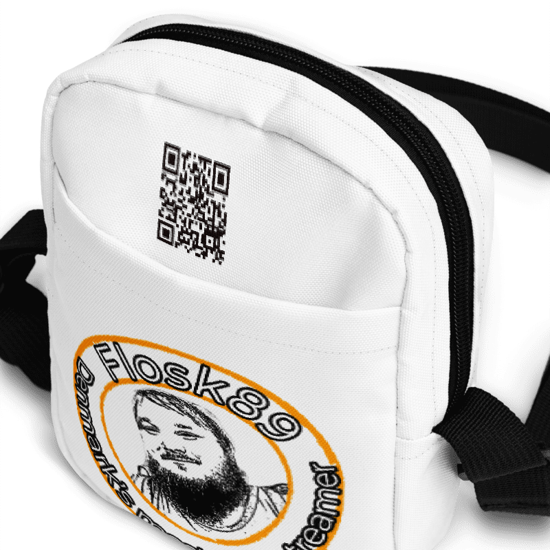 Logo and QR code - Crossbody bag product image (4)