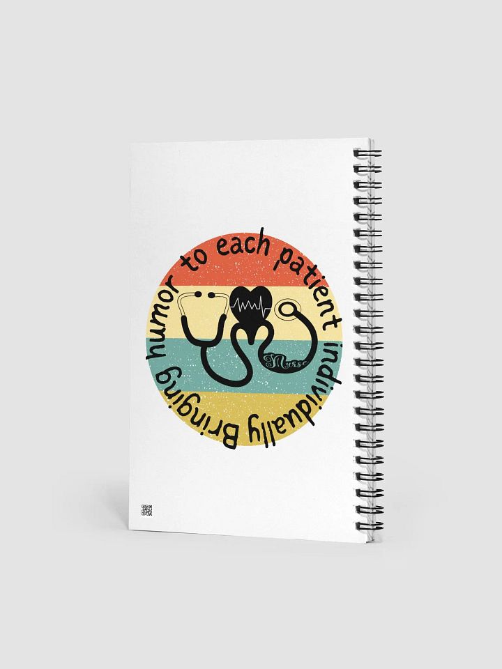 Bringing humor to each patient individually Spiral Notebook product image (2)