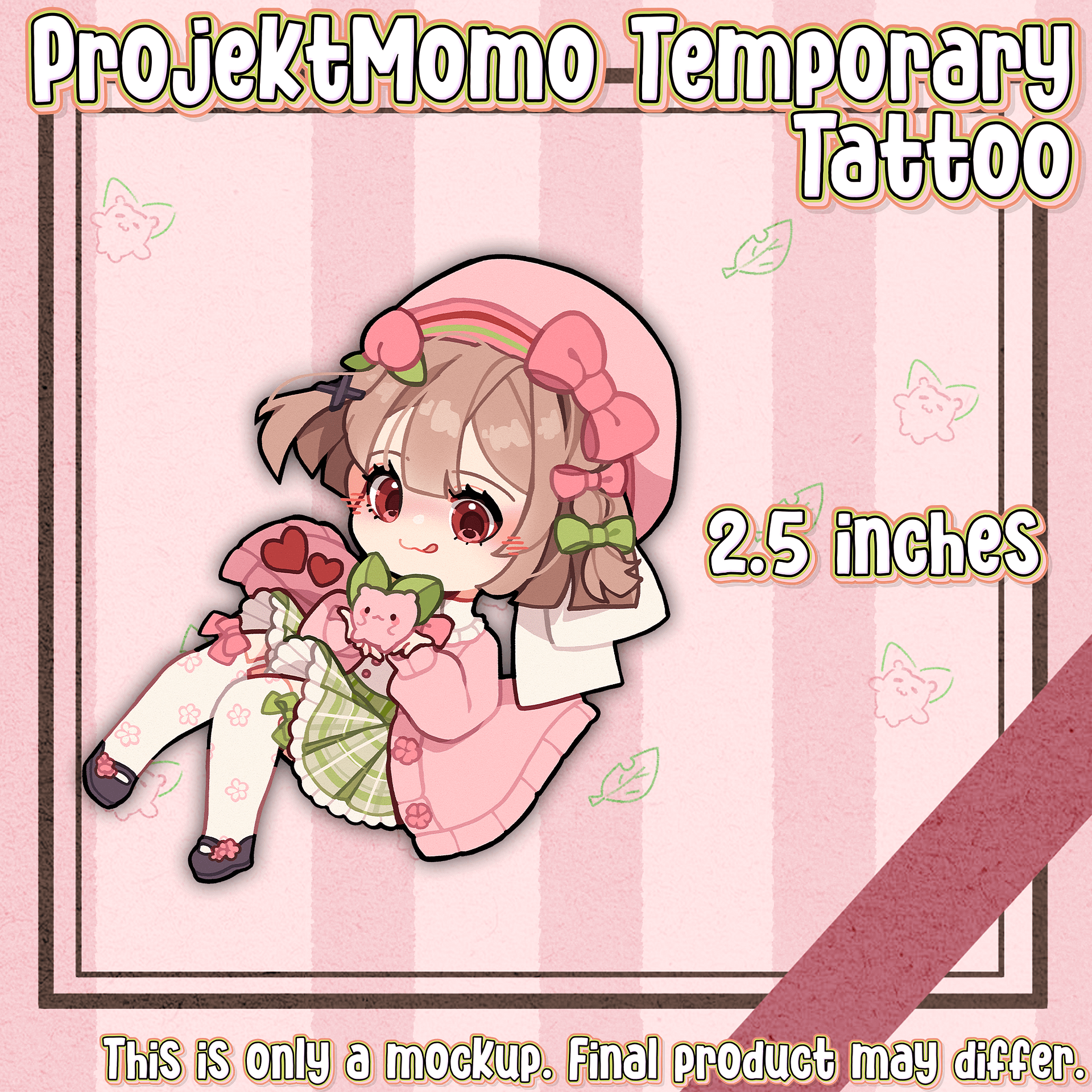 ProjektMomo Temporary Tattoo [PREORDER] product image (1)