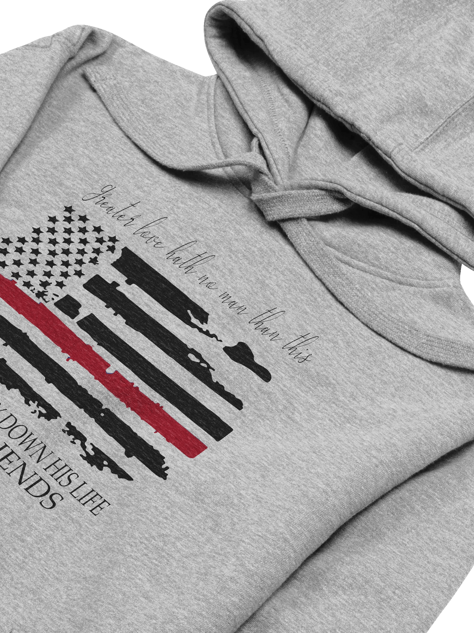 Hero's Tribute Distressed Hoodie product image (11)