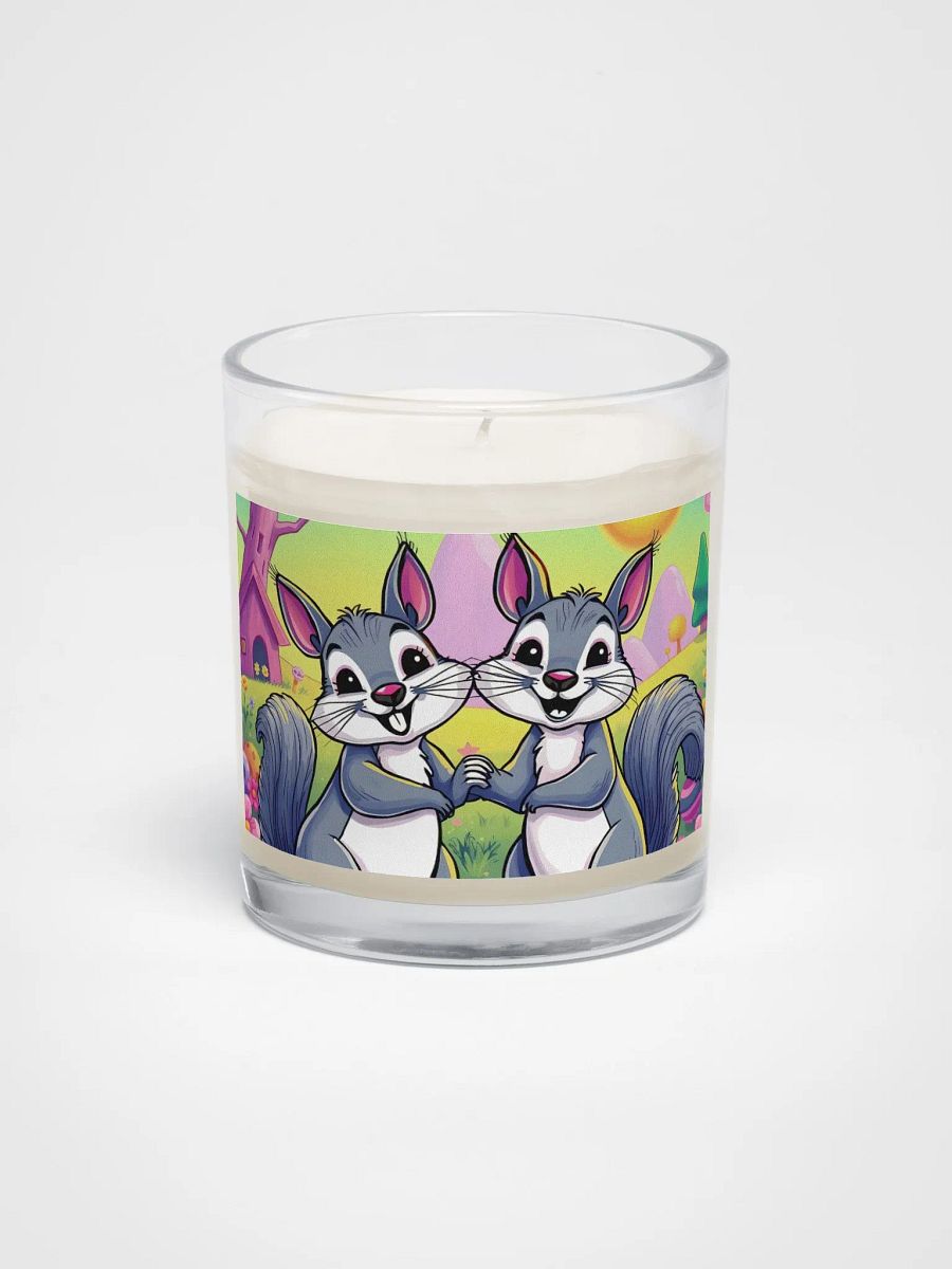 Whimsical Squirrel Friends Soy Wax Candle product image (1)