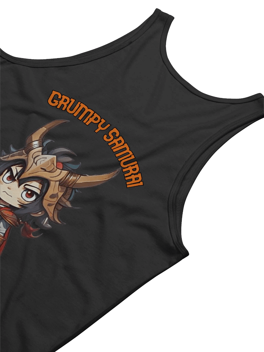 Grumpy Samurai Chibi Tank product image (20)