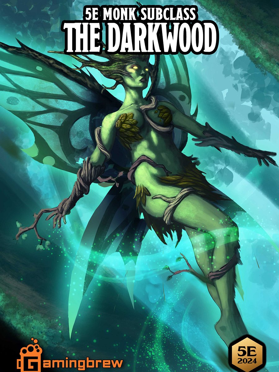 Warrior of the Darkwood | 5E 24 Monk Subclass product image (1)