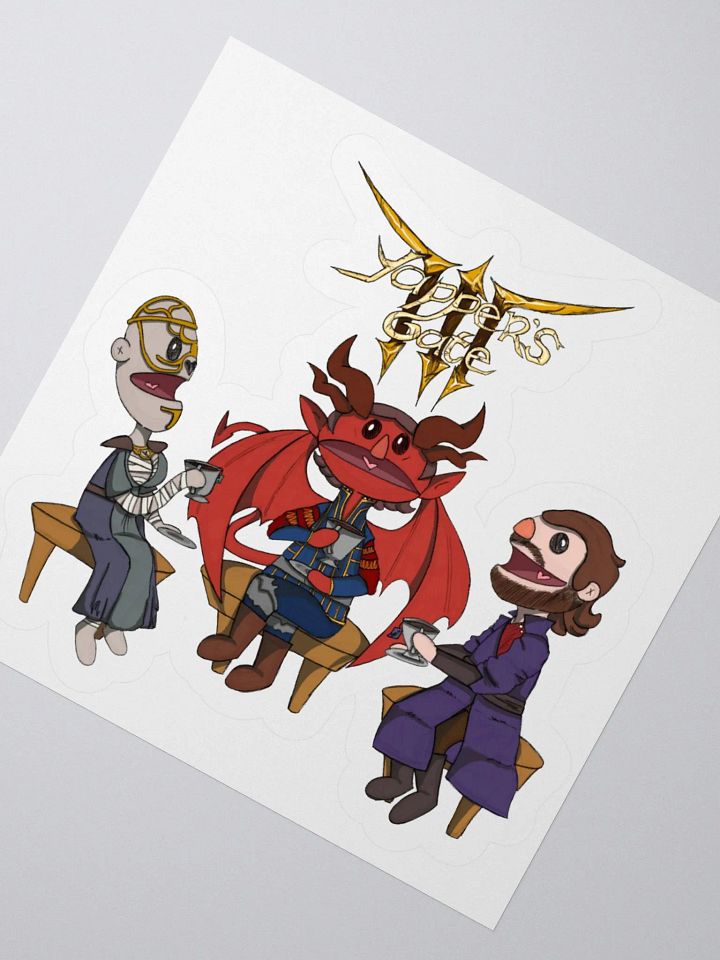Yapper's Gate Group Sticker product image (1)