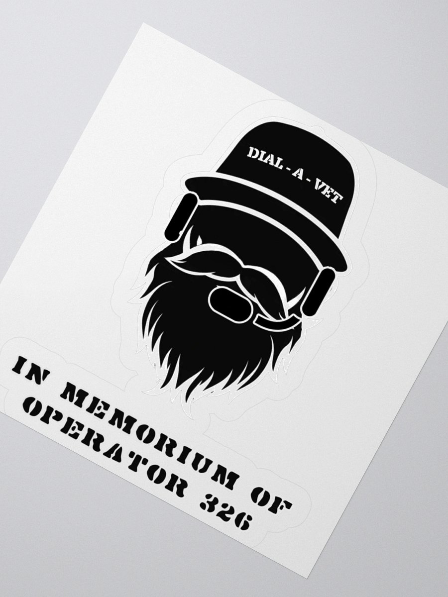 Dial - A - Vet Operator 326 Sticker product image (2)