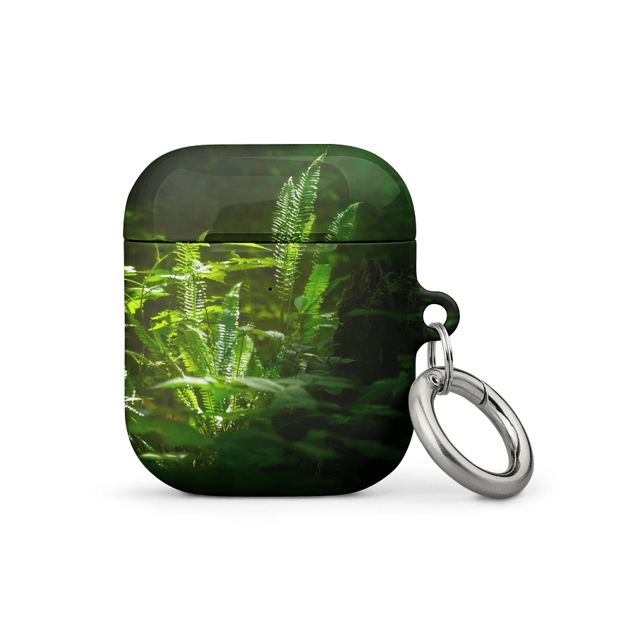 A little shot of sunshine in the wood's AirPods® Case product image (1)
