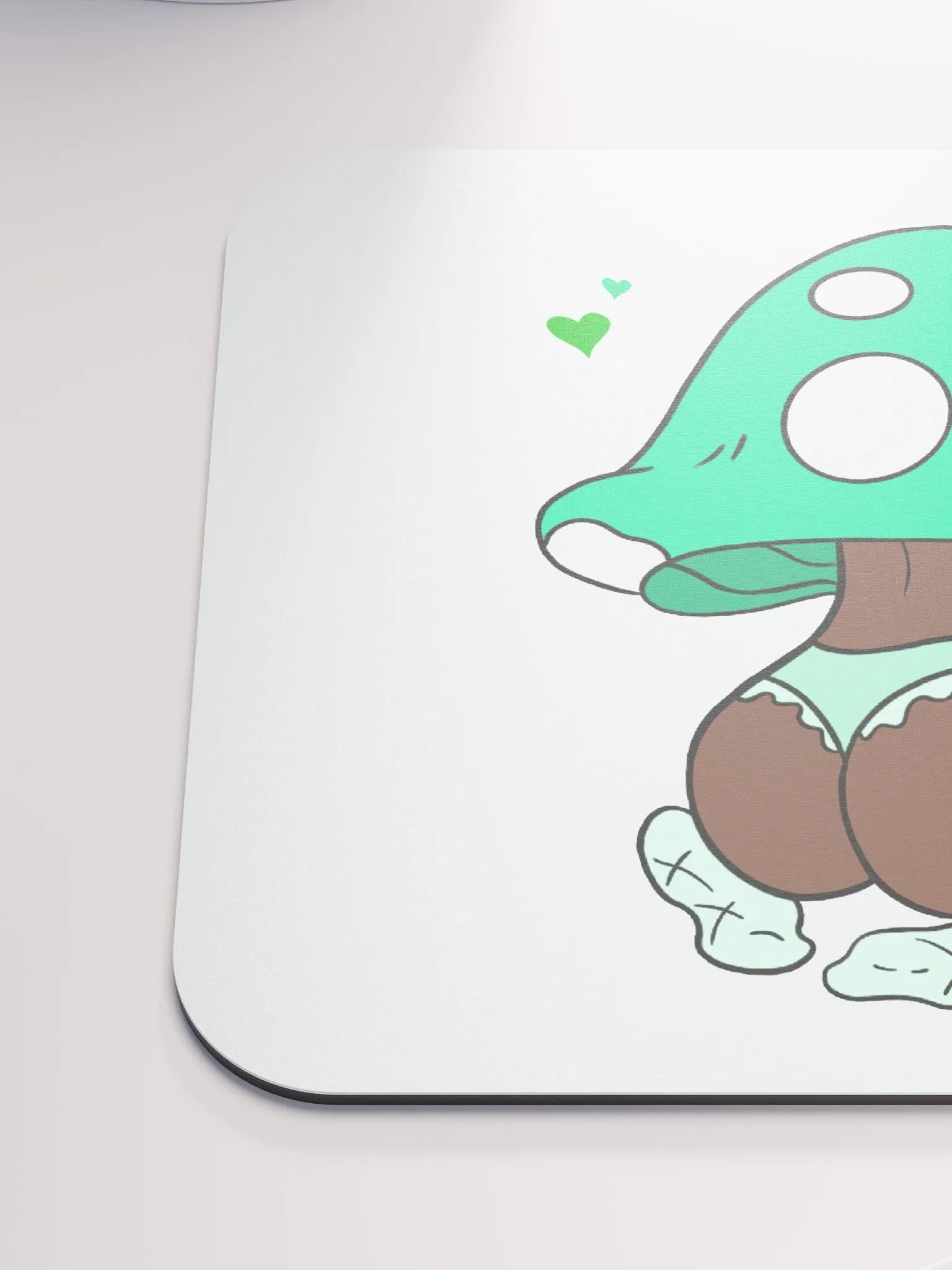 Mushroom Baddie Desk Mat - Teal product image (6)
