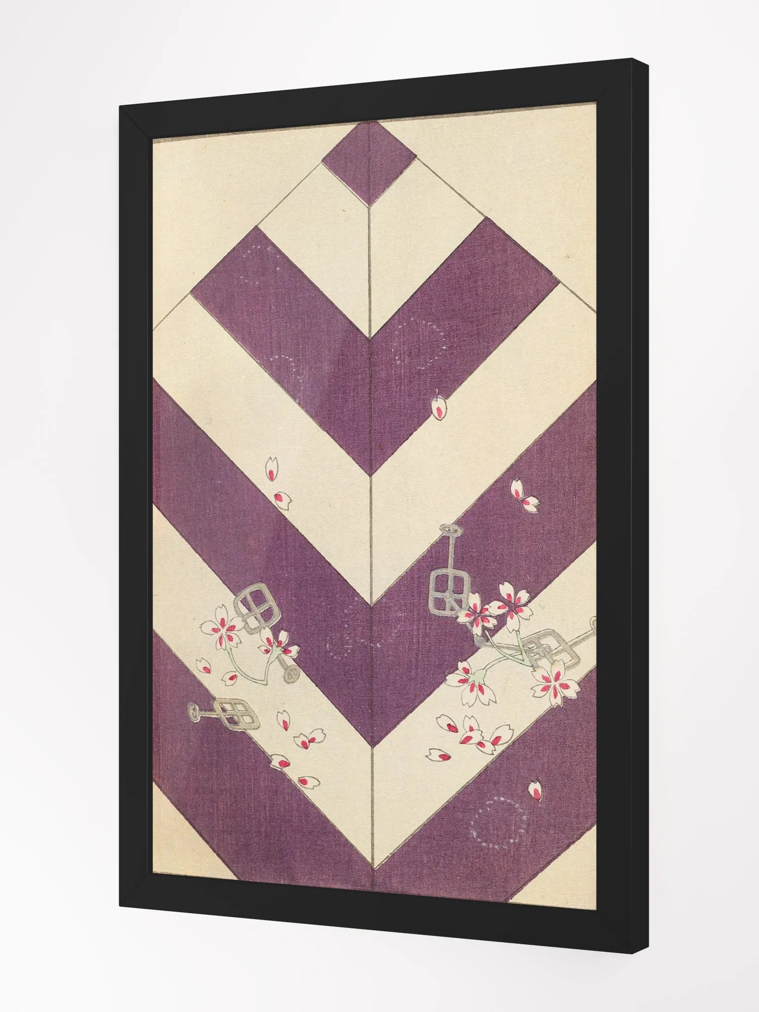 Enchanted Chevron Floral Print | Nuqtuh. product image (2)