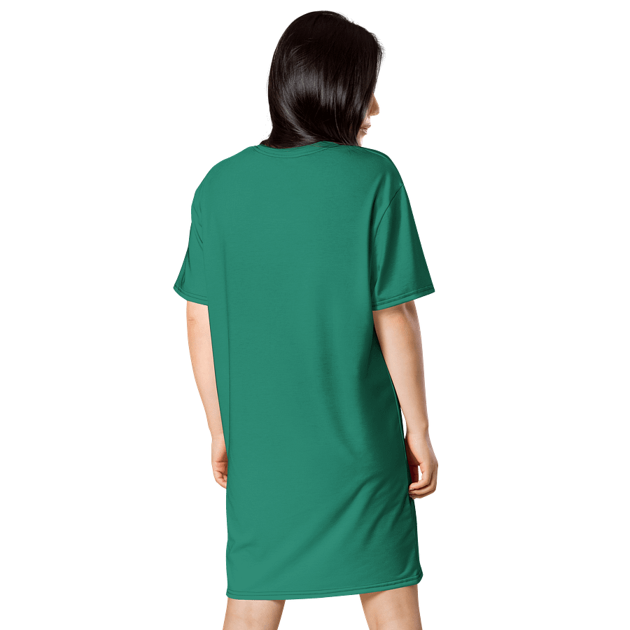 Oversized T-Shirt Dress - Enchanting Elf Green, Sizes 2XS-6XL product image (2)