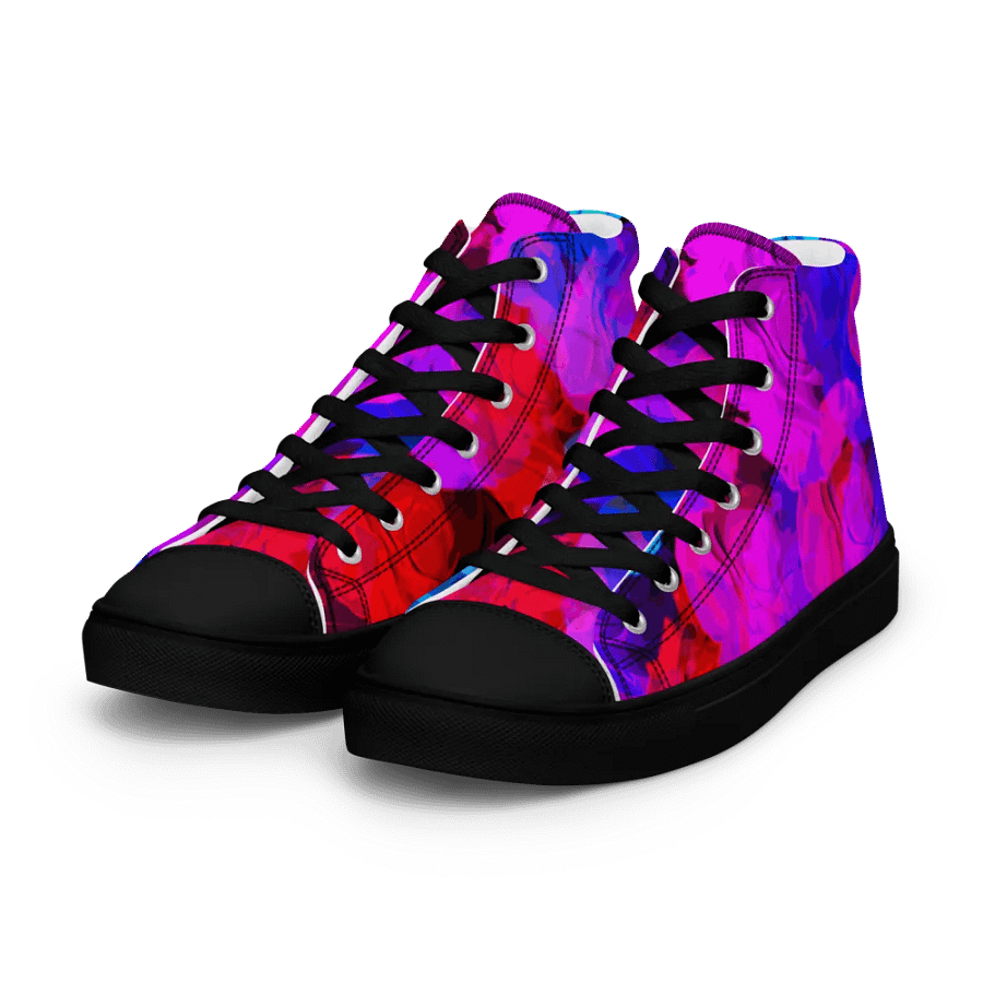 punk rose High Top Canvas shoes (womens) product image (4)